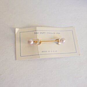 Vintage  Collar Bar Pin Craveat Art Deco NEW